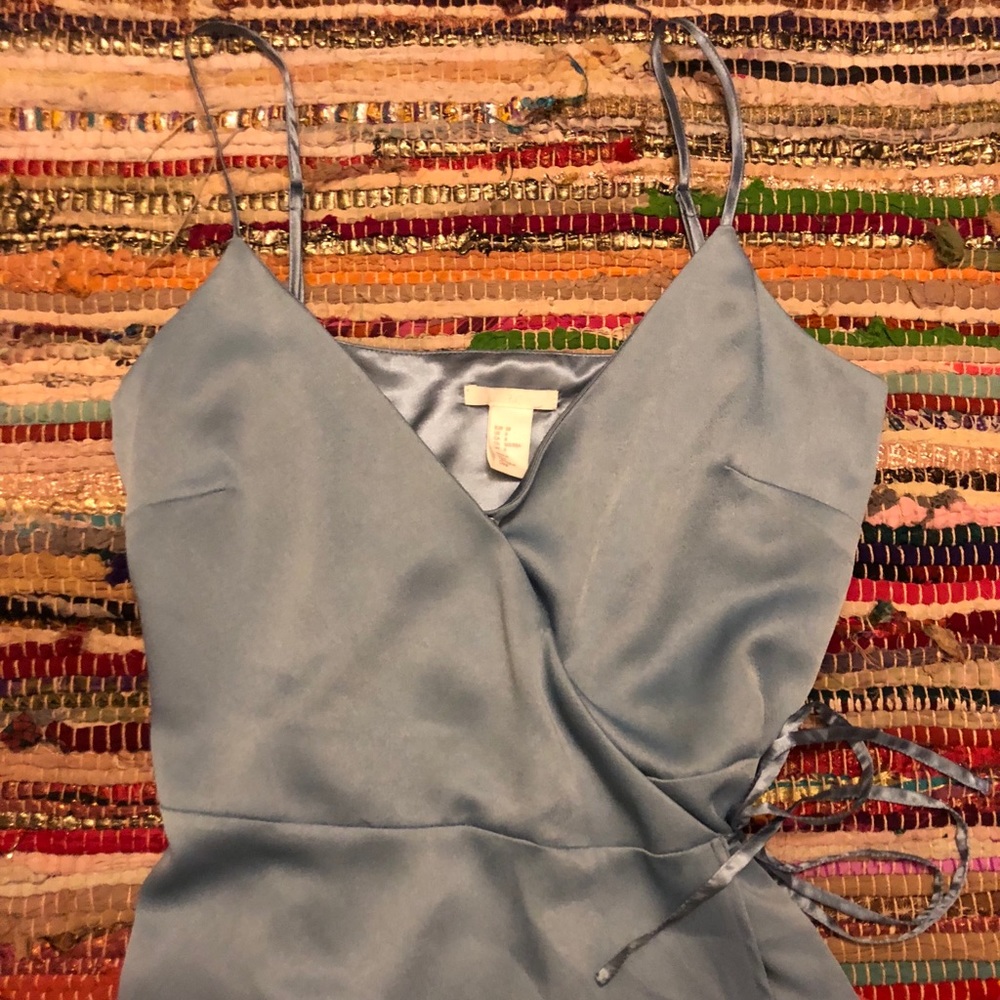 H&M Satin Wrap Dress